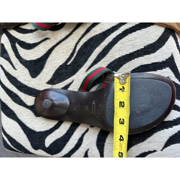 Gucci low kitten heel sandals, size 7, comes with dust bag - Picture 11 of 12
